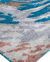 Adorn Hand Woven Rugs Indian Ooak M7074 9'2''x12'3'' Area Rug