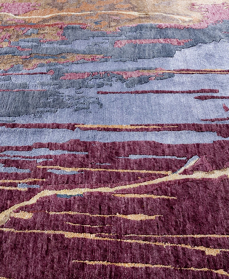 Adorn Hand Woven Rugs Indian Ooak M7124 9'3''x12'1'' Area Rug