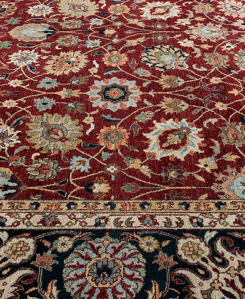 Adorn Hand Woven Rugs Indian Ooak M8017 9'1''x11'9'' Area Rug