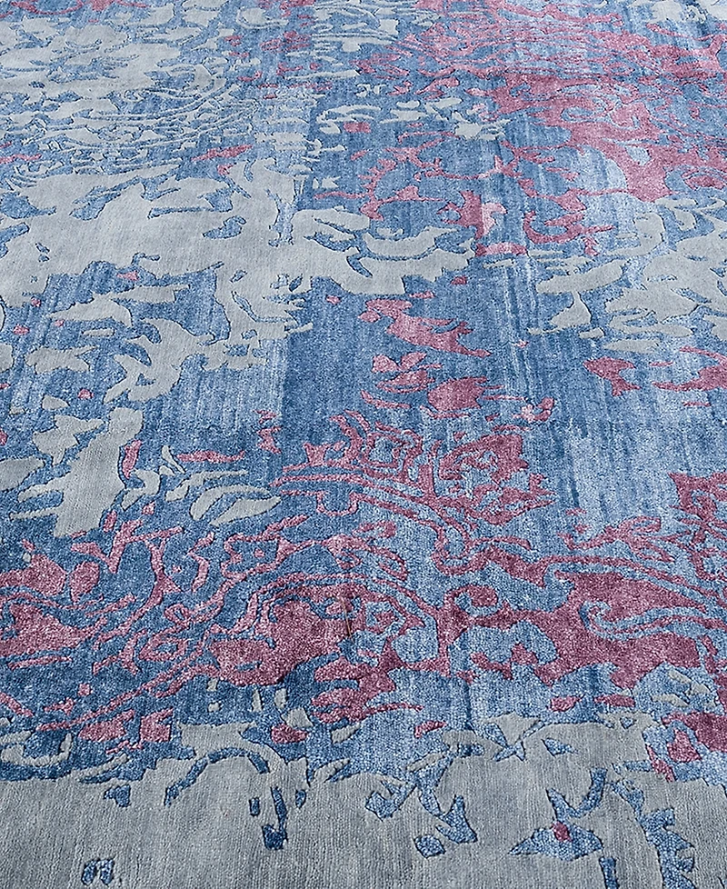 Adorn Hand Woven Rugs Indian Ooak M7314 9'2''x11'10'' Area Rug