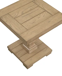 Dory 48" Wood Square End Table