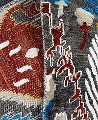 Adorn Hand Woven Rugs Indian Ooak M6008 9'x12' Area Rug