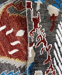 Adorn Hand Woven Rugs Indian Ooak M6008 Rug Collection
