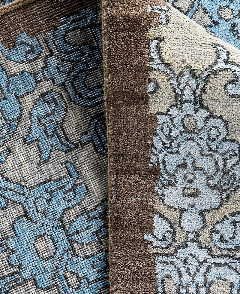 Adorn Hand Woven Rugs Indian Ooak M6594 9'2''x12'1'' Area Rug
