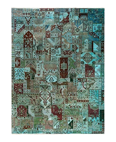 Adorn Hand Woven Rugs Indian Ooak M6013 8'10''x11'10'' Area Rug