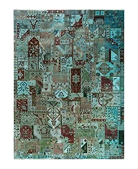 Adorn Hand Woven Rugs Indian Ooak M6013 8'10''x11'10'' Area Rug