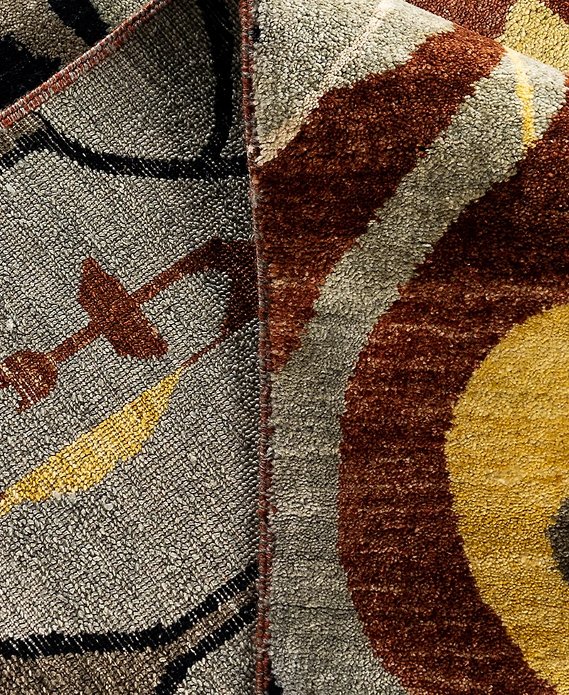 Adorn Hand Woven Rugs Indian Ooak M6139 8'10''x12'4'' Area Rug
