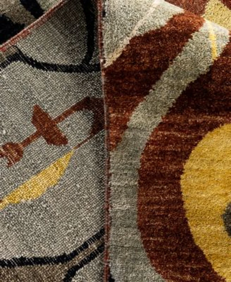 Adorn Hand Woven Rugs Indian Ooak M6139 Rug Collection