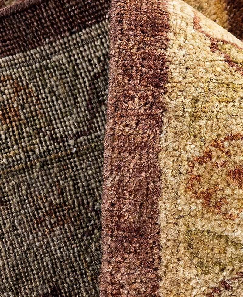 Adorn Hand Woven Rugs Indian Ooak M5717 9'1''x11'10'' Area Rug