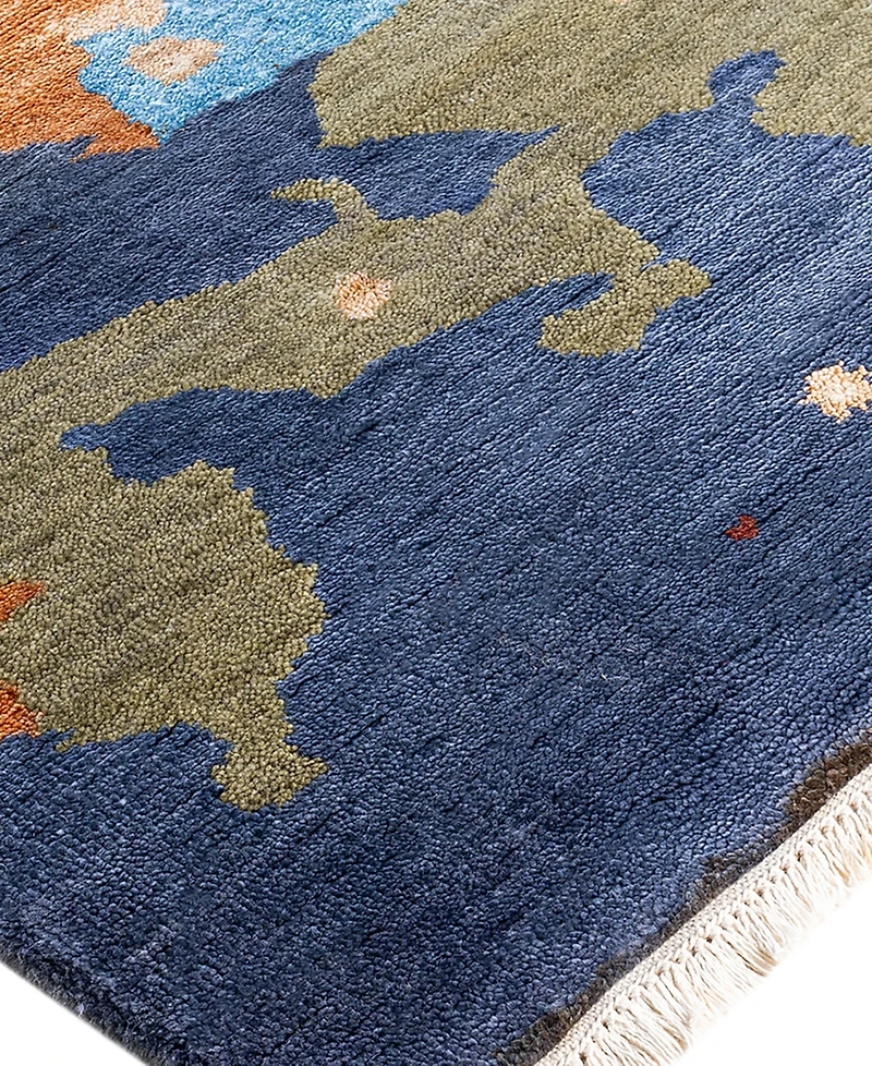 Adorn Hand Woven Rugs Indian Ooak M7369 9'2''x12'1'' Area Rug