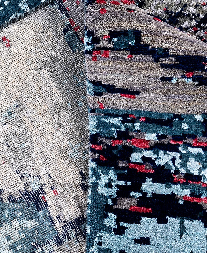 Adorn Hand Woven Rugs Indian Ooak M8373 8'2''x10'1'' Area Rug
