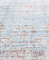 Adorn Hand Woven Rugs Indian Ooak M7227 8'1''x9'9'' Area Rug