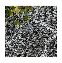 Hlc.me Easton Jacquard Slub Texture - Privacy Curtains with Back Tab Rod Pocket Lightweight Window Curtains Panels