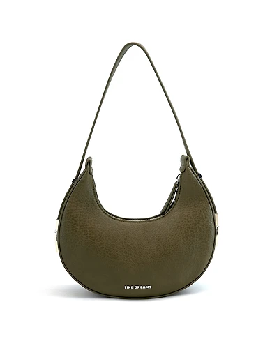 Like Dreams Carol Top Handle Crescent Shoulder Bag