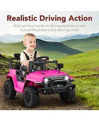 Best Choice Products 6V Kids Ride-On Truck Car w/ Parent Remote Control, 4-Wheel Suspension, Led Lights
