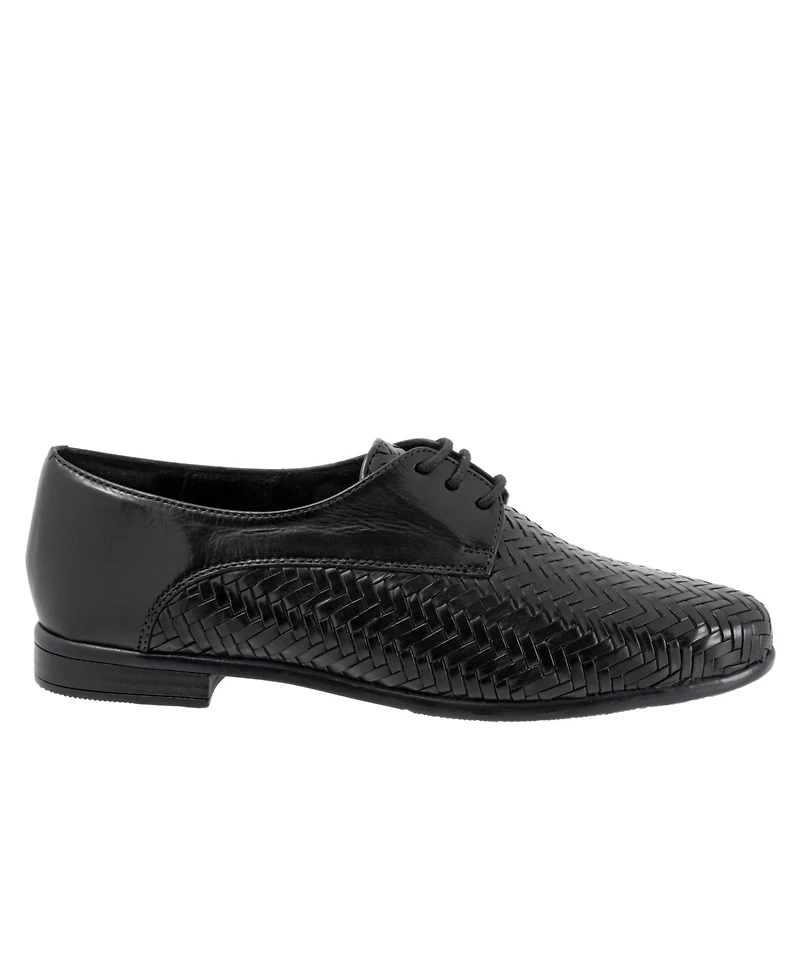 Trotters Lizzie Herringbone Flat