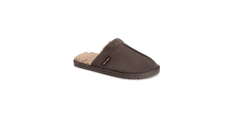 Muk Luks Men's Leather Goods By Abbott Slipper, Mahogany, 11