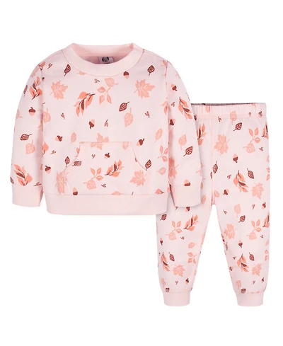 Gerber Toddler Girls Sweatshirt & Active Pant Set