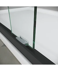 Streamdale Sliding Shower Doors Safe & Smooth, 56-60"W x 72"H, Adjustable