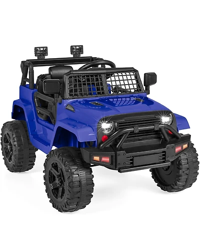 Best Choice Products 12V Kids Ride On Truck Car w/ Parent Remote Control, Spring Suspension, Led Lights