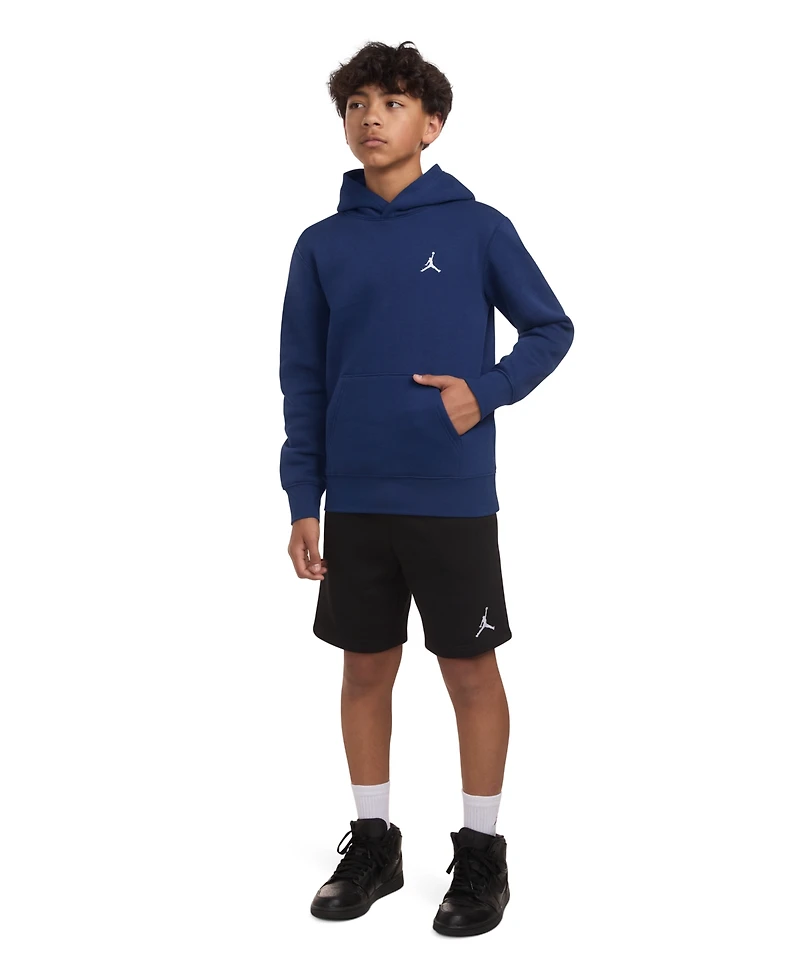 Jordan Big Boys Brooklyn Essentials Fleece Pullover Hoodie