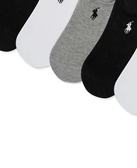 Polo Ralph Lauren Women's 6-Pk. No-Show Liner Socks
