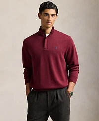 Polo Ralph Lauren Men's Luxury Jersey Quarter-Zip Pullover