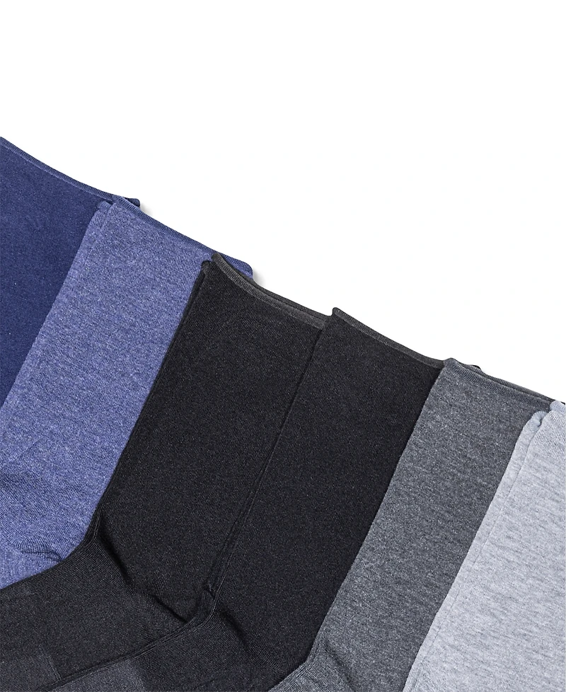Lauren Ralph Women's 6 Pack Roll-Top Trouser Socks