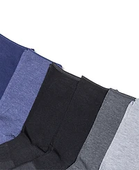Lauren Ralph Women's 6 Pack Roll-Top Trouser Socks