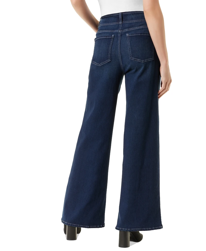 Gloria Vanderbilt Women's Shape Effect Wide-Leg Jeans