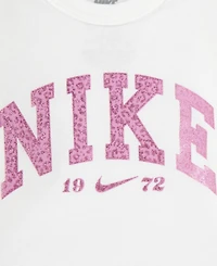 Nike Baby Girls Swoosh Spirit Bodysuit and Leggings, 2-Piece Set