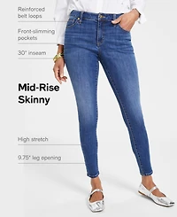 I.n.c. International Concepts Women's Mid Rise Skinny Jeans, Created for Macy's