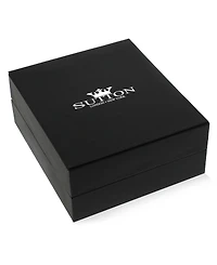 Rhona Sutton Silver Miami Cuban 8MM Stainless Steel Chain Necklace