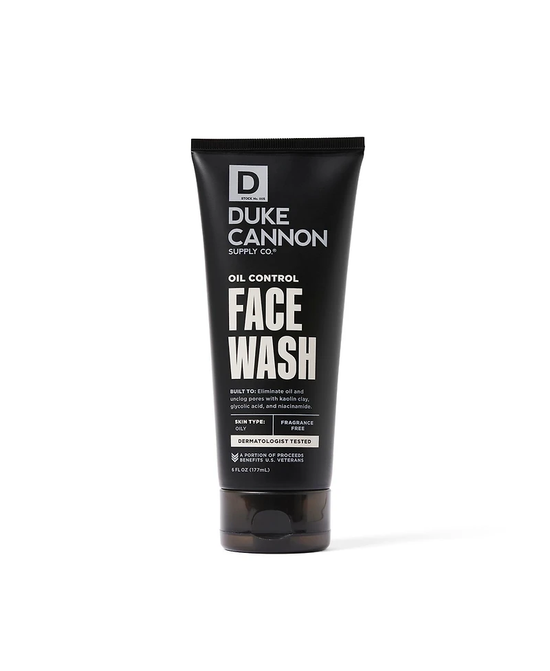 Duke Cannon Oil Control Face Wash