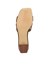 Calvin Klein Women's Alise Woven Block Heel Sandals