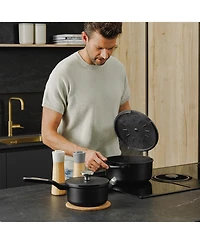BergHOFF Leo Phantom 4pc Nonstick Ceramic Stockpot Set, Recycled