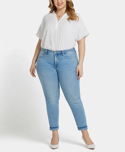 Nydj Plus Sheri Slim Ankle Jeans