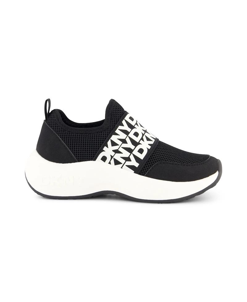 Dkny Little and Big Girls Taylor Sporty Slip On Sneaker
