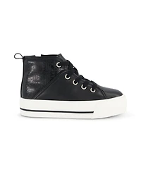 Dkny Little and Big Girls Katie Linda High Top Sneaker