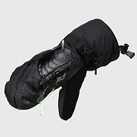 Alpine Swiss Men's Waterproof Snow Gloves Zipper Pockets Winter Sport Mittens