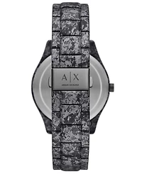 A|X Armani Exchange Men's Quartz Multifunction Gunmetal Stainless Steel Watch 42mm