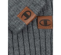 Champion Men's Shift 2-Pc. Ribbed-knit Beanie & Gloves Set