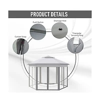 Slickblue Pop-Up Gazebo Party Tent for Quick Setup and Outdoor Gatherings