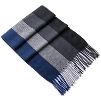 Alpine Swiss Men's Scarf Soft 80 Inch Long Warm Scarves Plaids Winter Shawl