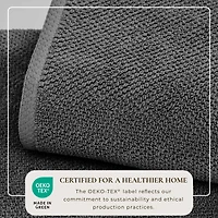 Linery & Co. Cotton Textured 12-Piece Washcloth Set