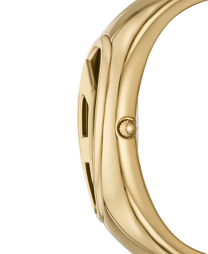 Diesel Women's Wonder-d Quartz Two-Hand Gold Stainless Steel 24mm