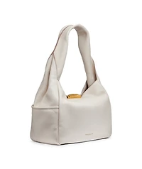 Donna Karan New York Amagansett Soft-Rolled Leather Shoulder with Sculpted Magnet Closure