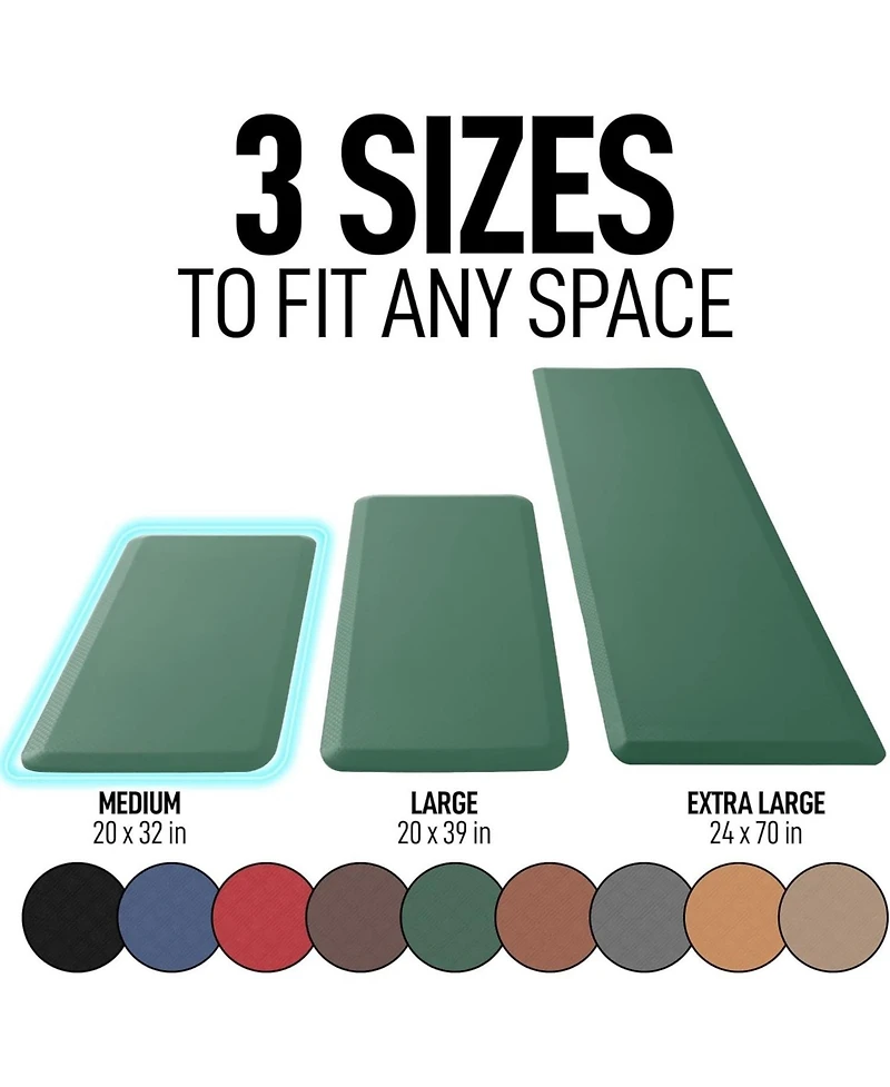 Large 20 x 32 Inch Anti Fatigue Floor Mat