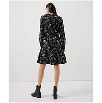 Pact Women's Organic Cotton Cafe Crepe Tiered Dress