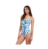 Profile by Gottex Women's Malaya Sweetheart D Cup Wide Strap One Piece